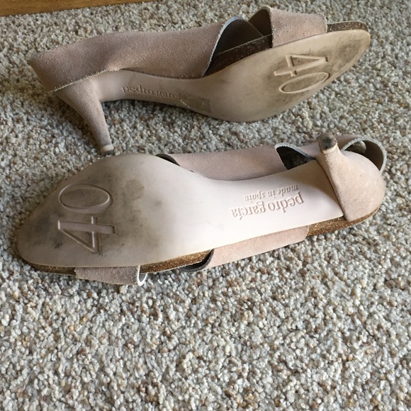 Pedro Garcia Libby Criss-Cross Mid Heel Sandals - Picture 8 of 13